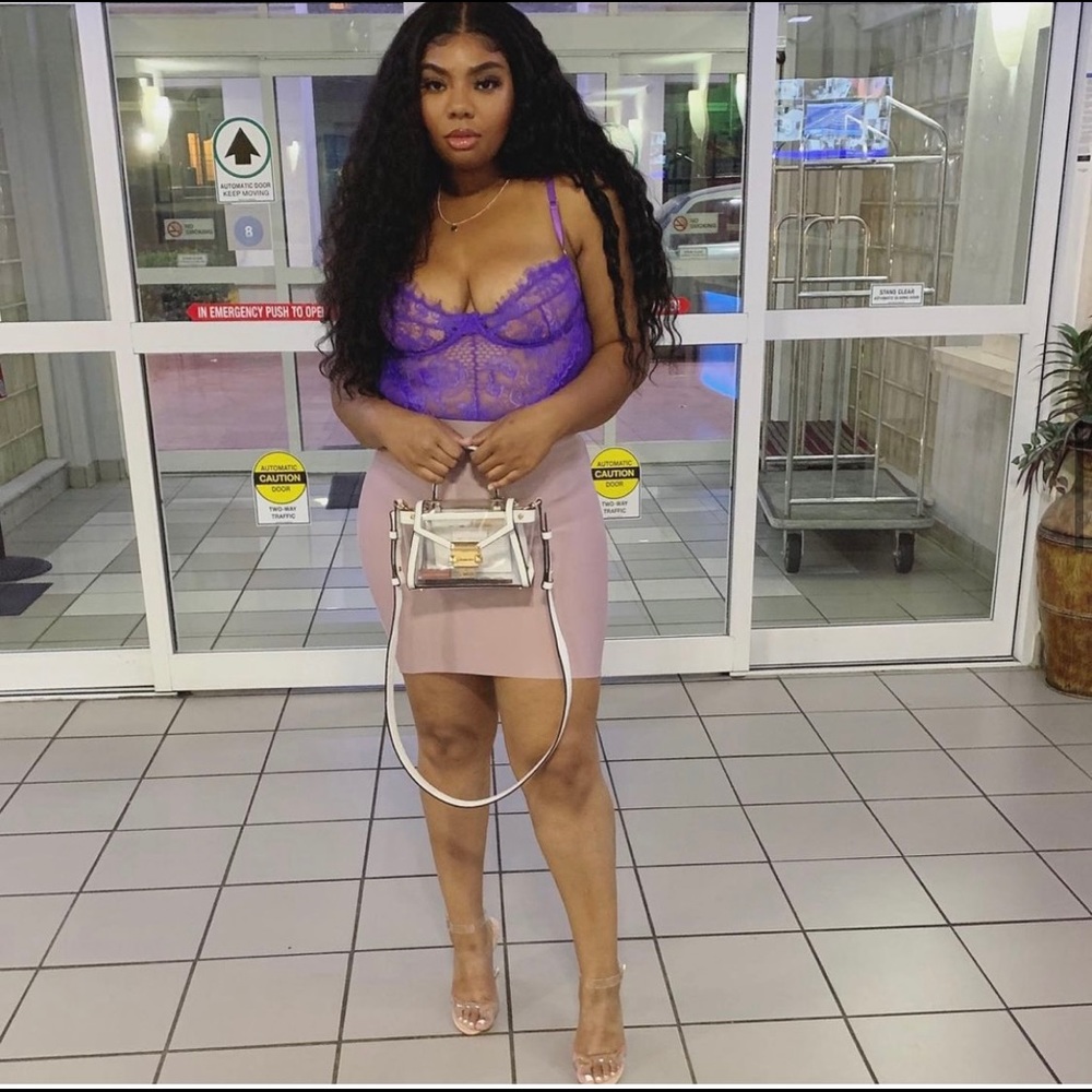 Periwinkle skirt bodycon